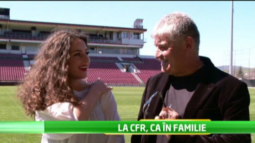 VIDEO: Andone si-a gasit talismanul perfect pentru titlu! A adus-o la CFR pe Dominique Klein, fata legendei lui Dinamo