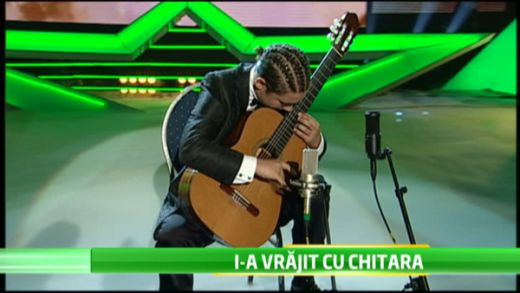 VIDEO! Fratele fostului stelist Andrei Ionescu a castigat semifinala Romanii au talent! Vezi cum a uimit Romania cu chitara sa