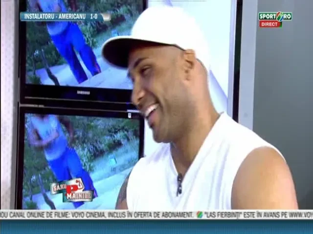 Instalatoru 3-3 Americanu! FABULOS! Instalatoru ii da o medalie de campion Americanului pentru ca s-a terminat egal!