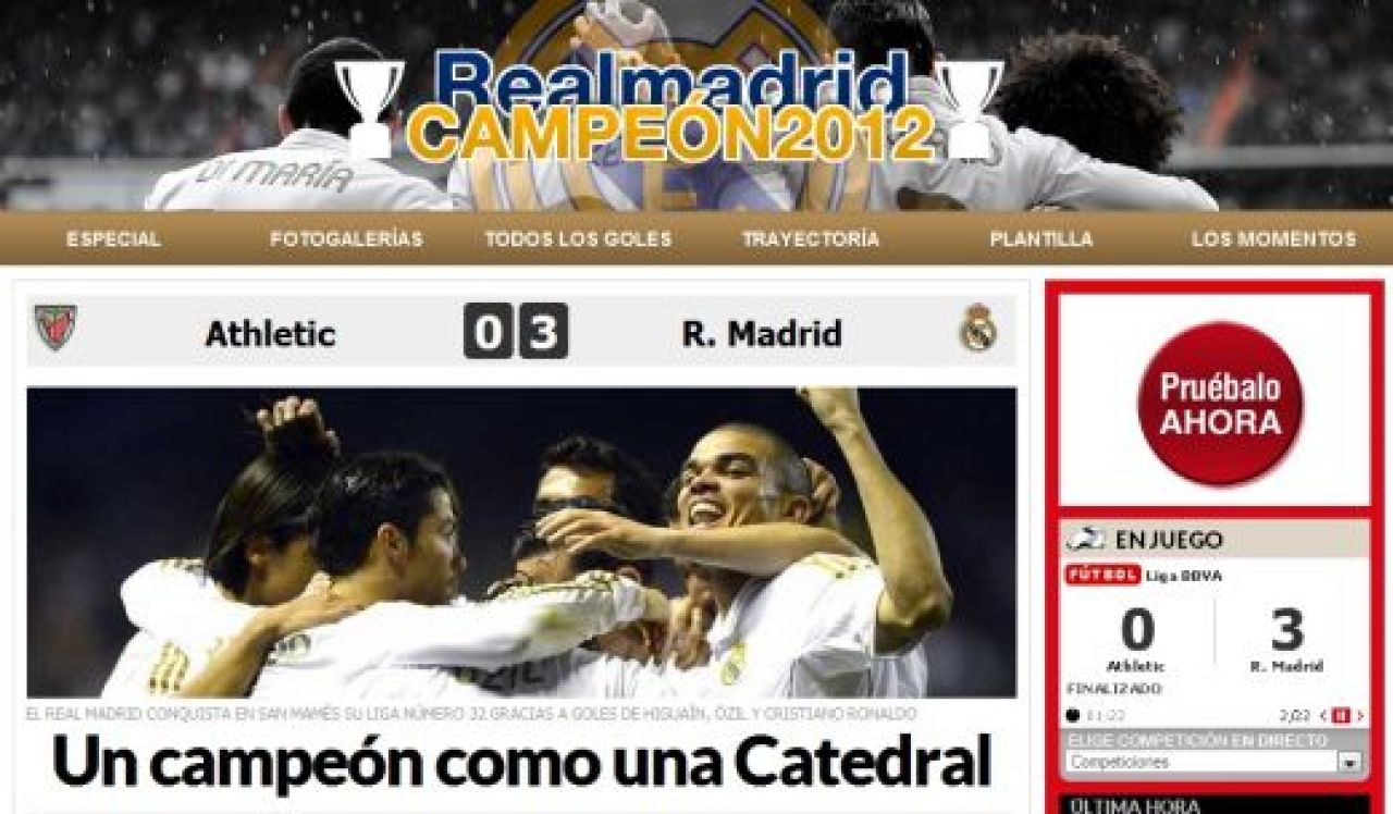 Marca se INCHINA la Mourinho si ai lui! Sport.es si-a batut joc de titlul lui The Special One! Vezi ce-a scris: tot Madridul s-a enervat_4