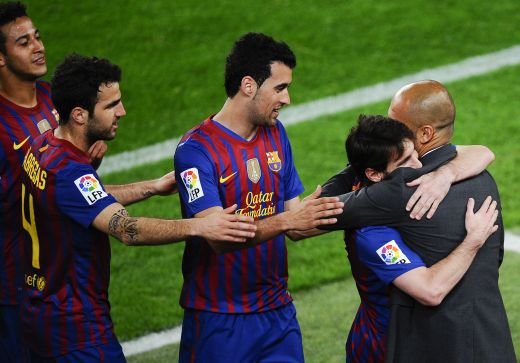 VIDEO! Cu ochii in lacrimi, Guardiola a tinut ultimul discurs pe Nou Camp! Vezi momentele emotionante si cum i-au multumit fanii si jucatorii lui Pep:_2