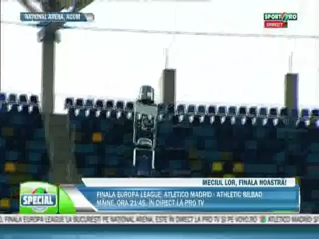 VIDEO: National Arena DOMINA Bucurestiul! Super imagini din elicopter cu stadionul Finalei si de la dineul oficial Europa League