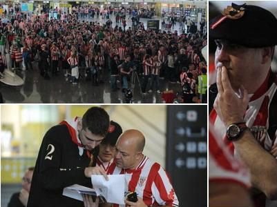 FOTO: Imaginile disperarii! Suporterii basci sunt BLOCATI pe aeroportul din Bilbao! Otopeni, trafic RECORD! Ce zic sefii aeroportului:_2