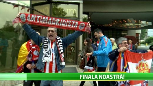 VIDEO! SPECTACOL in Bucuresti cu 25.000 de spanioli! Au dansat hore si au mancat sute de kg de mici! Care echipa are mai multi fani: