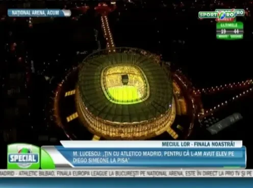 SENZATIONAL! Imaginea panoramica geniala cu National Arena inainte de finala! VIDEO! Cum arata stadionul de 200 de milioane de euro de sus: