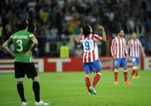 VIDEO Atletico o DISTRUGE pe Bilbao la Bucuresti si cucereste Europa League! Atletico Madrid 3-0 Athletic Bilbao! Falcao, dubla de senzatie! Diego a inscris superb!_15
