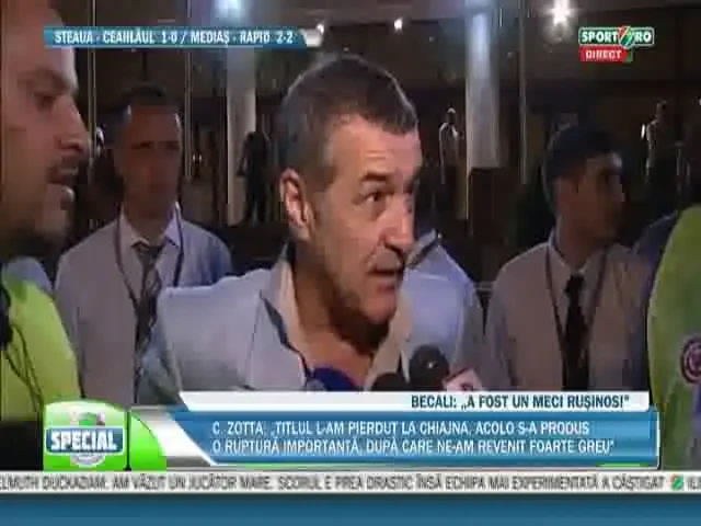 VIDEO FABULOS! Gigi a ramas socat cand a aflat ca Rapid si-a dat autogol in ultima secundai! Ghencea a inceput sa strige Ti, ti, ti!!!