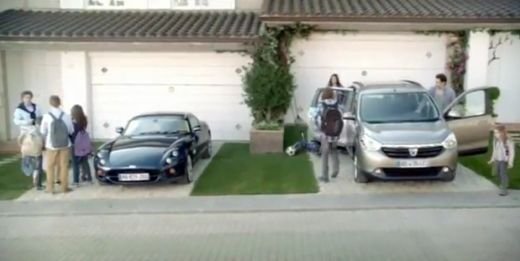 CE CATERINCA! Dacia Lodgy rade de toate super masinile din Europa in prima reclama aparuta pe net! VIDEO