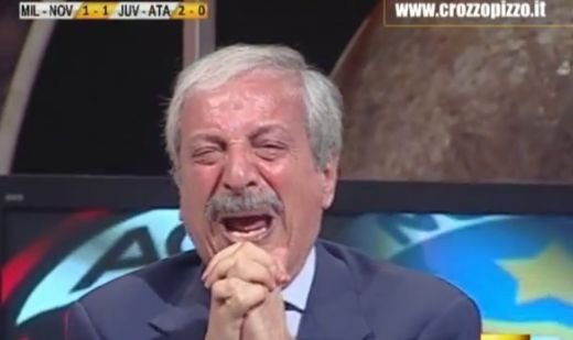VIDEO INCREDIBIL! Cel mai nebun comentator din Italia a plans isteric la ultimul meci al Milanului! Vezi cum si-a luat ramas bun de la 5 legende: