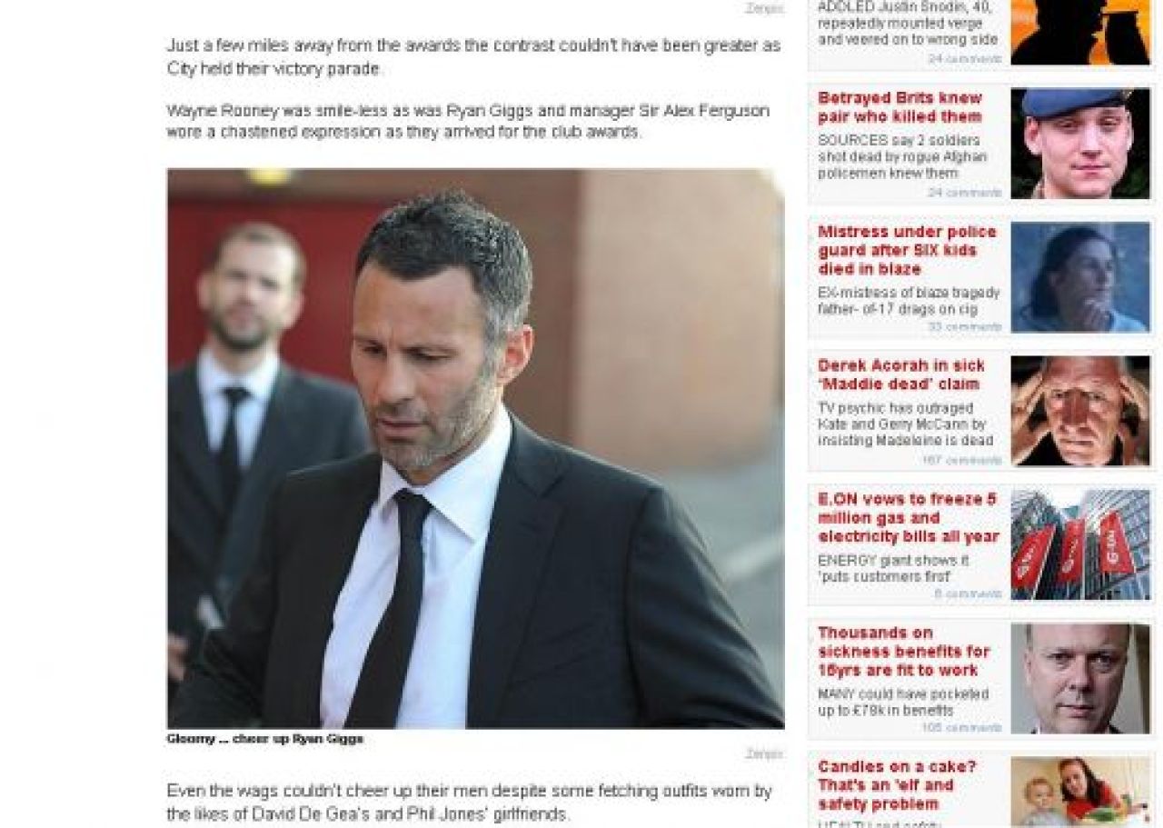 Jucatorii lui United nu isi mai revin din soc! Rooney si Giggs, devastati la petrecerea de final de an! Un singur jucator a avut motive sa rada:_2