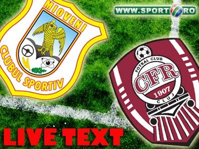 TITLUL se decide la Cluj! CFR a castigat cu 5-0 in PISCINA de la Mioveni! Kapetanos s-a accidentat! Vezi fazele meciului: