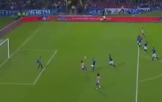 VIDEO! Falcao nu stie de gluma! GOL FABULOS din foarfeca dupa un stop pe piept! Vezi executia superba: