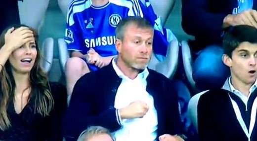 VIDEO GENIAL! Abramovici si-a innebunit iubita in tribune! Cum a trait cel mai bogat suporter din stadion meciul ANULUI pentru Chelsea