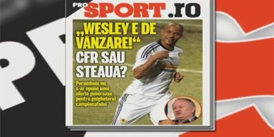 Marti in ProSport: ADIO Wesley! Porumboiu recunoaste ca-si pierde Gheata de Aur!