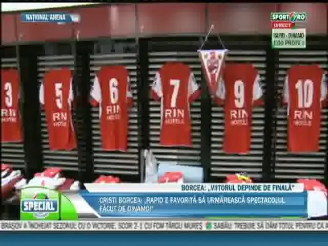 SUPER IMAGINI din vestiar inainte de MECIUL ANULUI pentru Dinamo si Rapid!