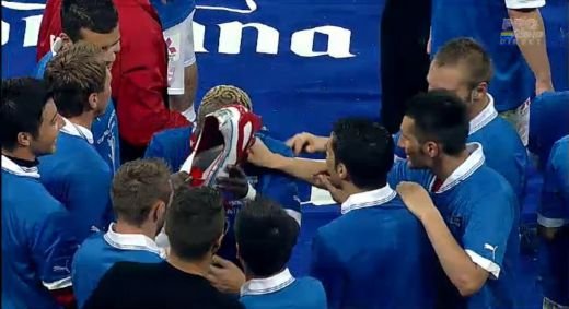 FOTO Kone isi ia adio ca un BOSS de la Dinamo! A fost desemnat cel mai bun jucator din finala! Vezi unde pleaca: