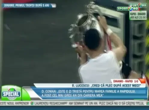 BESTIAL! Danciulescu le-a dat Cupa, fanii n-au vrut s-o mai dea inapoi! Imaginea serii pe National Arena!