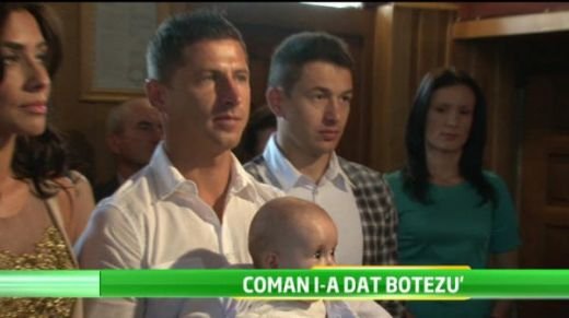 Prepelita, chef de chef la botezul fiicei sale! Un singur stelist a venit sa il felicite: Sa faca si un baietel :)