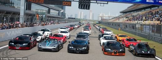 DEMENTIAL! Cel mai BOGAT club auto din lume e in China! Cum arata o intalnire de 100 mil. cu cele mai tari masini!_5