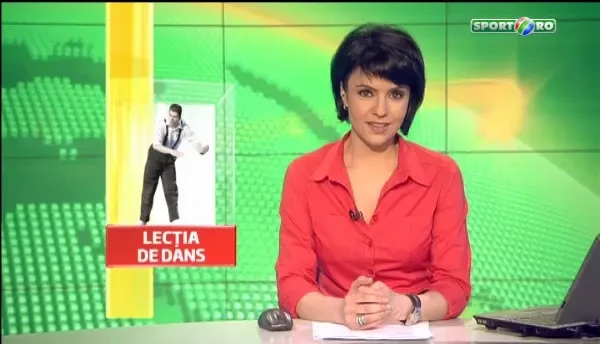 Meditatii de 'bucurie'! Mihai Petraiche de la Romanii au talent il invata pe Dodel cum sa sarbatoreasca goluri: "E cel mai original"