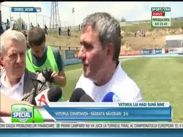Hagi: "N-am avut in viata mea atatea emotii!" VREA sa antreneze Viitorul in Liga I! Ce anunt a facut dupa promovare!
