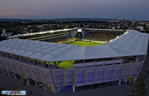 Bijuteria care ii atrage pe milionari in Liga I! Zici ca nu esti in Romania pe stadionul asta! Super IMAGINI din OZN_7