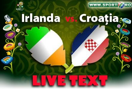 Irlanda 1-3 Croatia! Mandzukic a reusit dubla, ghinion MAXIM pentru Given! Keane a cerut penalty! Croatia, prima in grupa cu Spania si Italia!