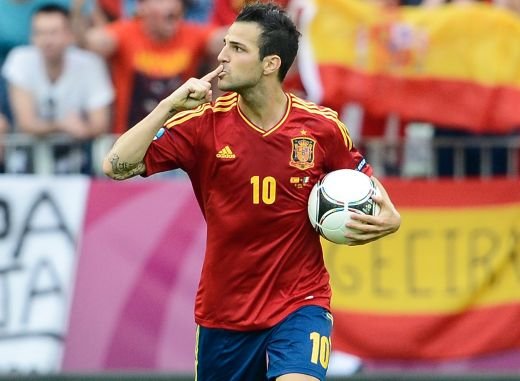 4 ani distanta, aceiasi actori! Fabregas l-a facut din nou pe Di Natale sa planga! Del Bosque ii multumeste lui Guardiola pentru egalul cu Italia:_3
