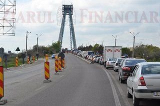 Al doilea pod peste Dunăre spre Bulgaria, construit &icirc;n proporţie de 81%