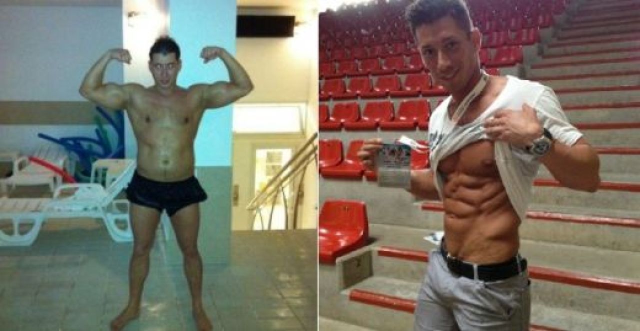 Transformarea uluitoare a unui instructor de fitness din Bucuresti: A dat jos 15 kg in doua luni si a facut senzatie la mondiale FOTO:_15