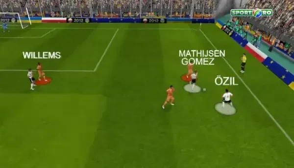 SUUUUPER Mario Gomez! Germania a batut Olanda cu o schema din Fifa12! Vezi faza 3D
