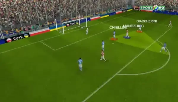 Golul lui Mandzukic! VIDEO 3D!