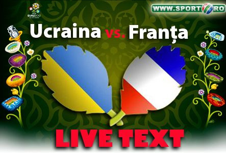Ucraina, omorata in 3 minute de Menez si Cabaye! Ucraina 0-2 Franta! Meciul a fost intrerupt o ora din cauza unei FURTUNI! Vezi toate fazele: