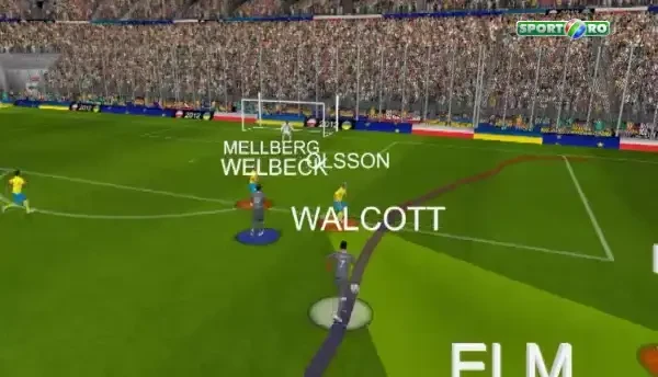 Asta e cel mai tare gol de la Euro! Faza GENIALA care a aruncat in aer un stadion MONDIAL! Englezii au innebunit la calcaiul lui Welbeck! VIDEO 3D