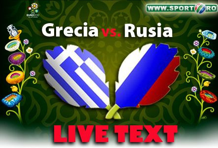 Cea mai mare surpriza de la Euro! Grecia se califica in sferturi alaturi de Cehia, dupa golul lui Karagounis! Vezi toate fazele din Grecia 1-0 Rusia