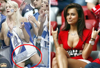 Scene XXX in tribune la Euro! Duelul celor mai frumoase fane a fost decis de un cameraman PERVERS! Imaginea pe care a vazut-o tot stadionul:_3