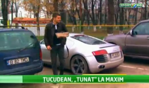 VIDEO: Si-a luat masina ca Ronaldo si se lauda cu cel mai tare GARAJ din Romania! Masinile de 800.000 de euro ale unui jucator din Liga 1: