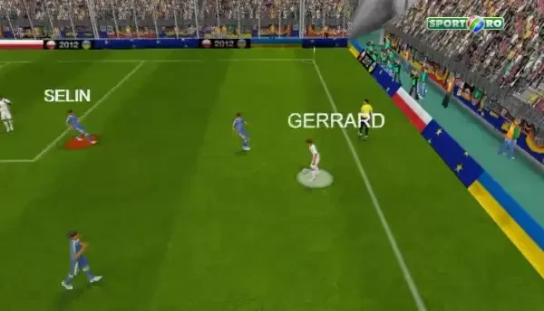 Inscrie cu numarul 10 Wayne Roooneeey! Si nu oricum: cu capul! Vezi golul 3D care a dus-o pe Anglia in sferturi: