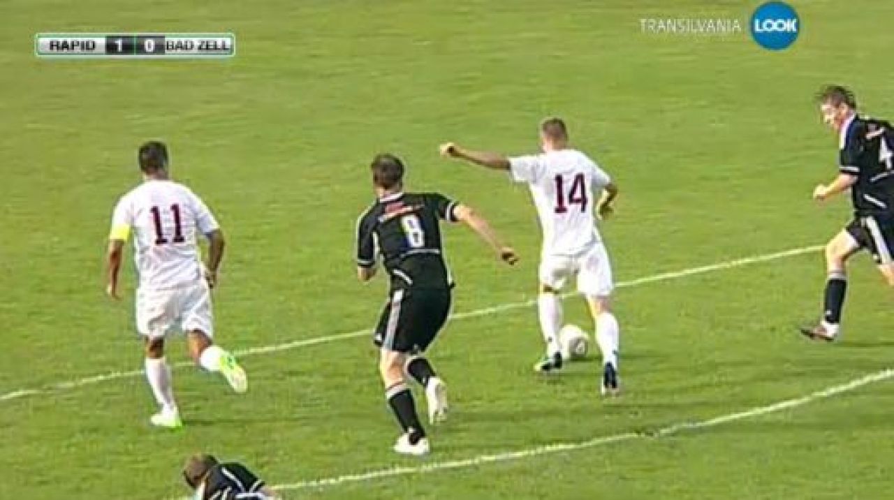 Sabau aduce JOGA BONITO in Giulesti! Roman, Sburlea si Cretu s-au distrat in Austria! Rapid 13-0 Bad Zell! Vezi VIDEO_4