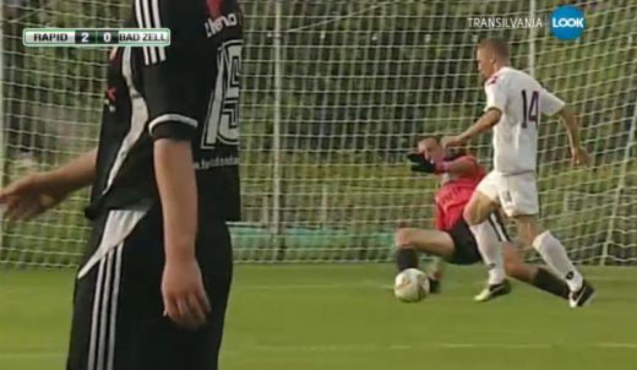 Sabau aduce JOGA BONITO in Giulesti! Roman, Sburlea si Cretu s-au distrat in Austria! Rapid 13-0 Bad Zell! Vezi VIDEO_5