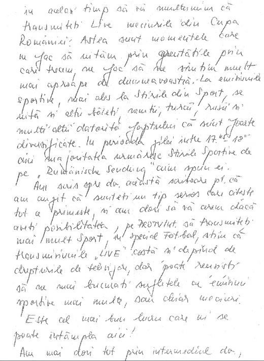 EMOTIONANT! Scrisoarea unui roman dintr-o puscarie din Germania: