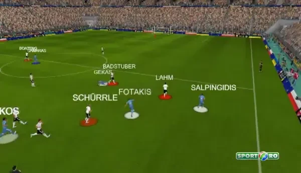 Golul lui Samaras VIDEO 3D