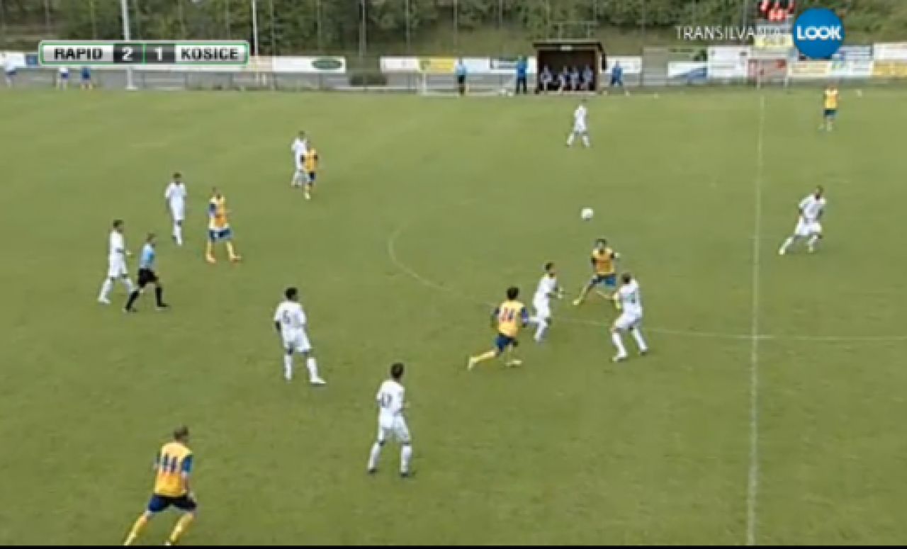 Rapid 2-2 MFK Kosice! Pancu a fost capitan si s-a accidentat! Autogol penibil al portarului slovac, Coman a fost salvat de rusine de tusier! VIDEO_3