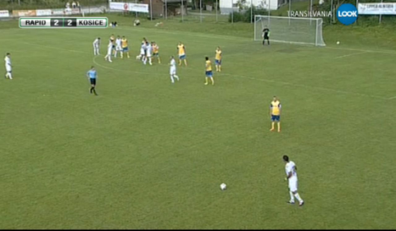 Rapid 2-2 MFK Kosice! Pancu a fost capitan si s-a accidentat! Autogol penibil al portarului slovac, Coman a fost salvat de rusine de tusier! VIDEO_4