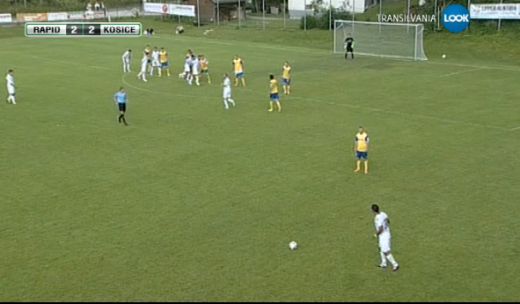 Rapid 2-2 MFK Kosice! Pancu a fost capitan si s-a accidentat! Autogol penibil al portarului slovac, Coman a fost salvat de rusine de tusier! VIDEO_4
