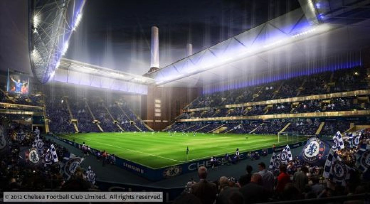 FOTO Abramovic aplica metoda lui Copos! Isi trimite jucatorii in FABRICA! Vezi cum arata noul stadion de 60.000 de locuri al lui Chelsea!_5