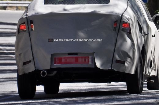 DACIA, FOTO SPION! Primele imagini surprinse de paparazzi&nbsp;la testele secrete&nbsp;cu noul Logan!