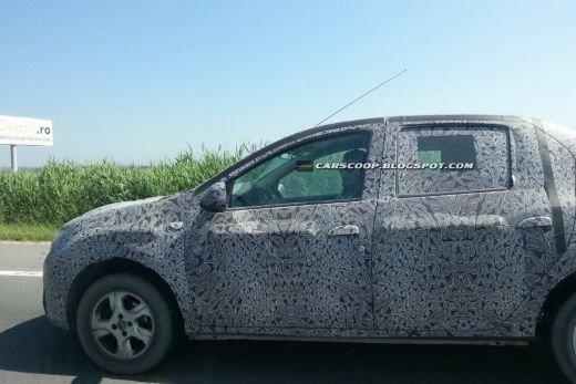 FOTO SPION! Primele imagini cu noile Logan si Sandero in Romania! Cum arata VIITORUL Dacia:_2
