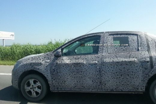 FOTO SPION! Primele imagini cu noile Logan si Sandero in Romania! Cum arata VIITORUL Dacia:_2