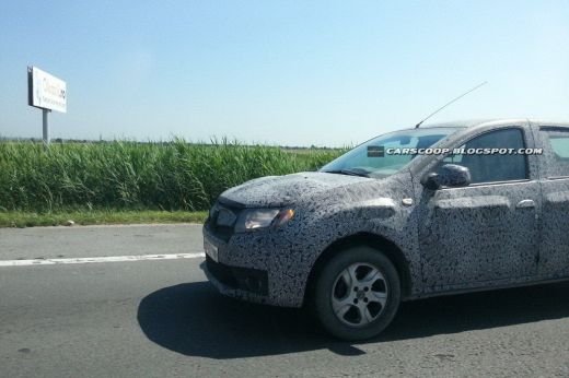 FOTO SPION! Primele imagini cu noile Logan si Sandero in Romania! Cum arata VIITORUL Dacia:_3